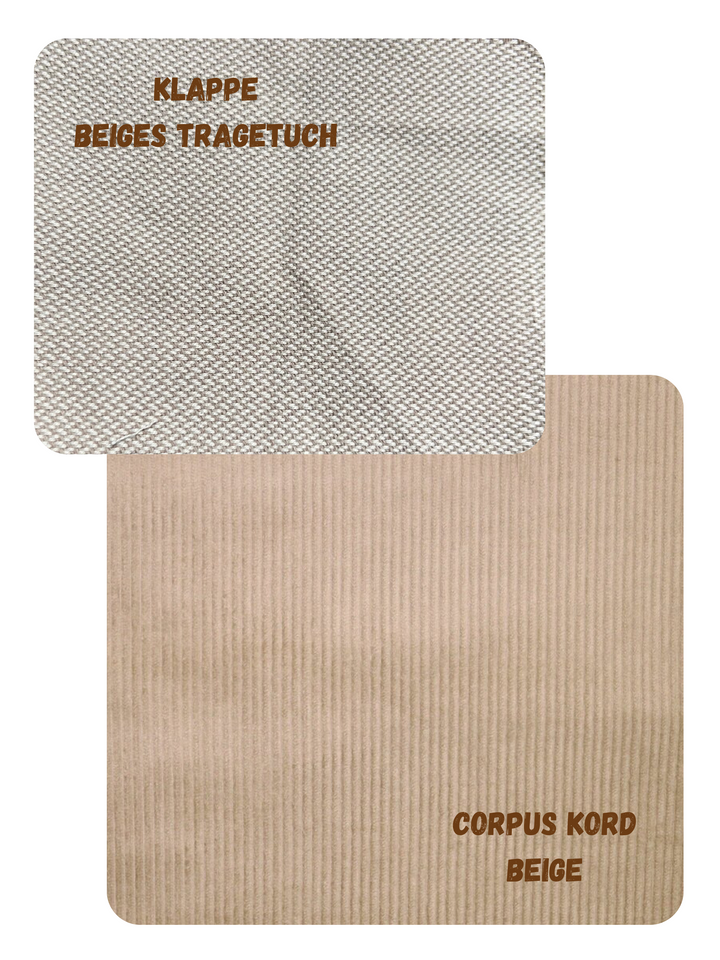 LieblingsTASCHE Kord Beige