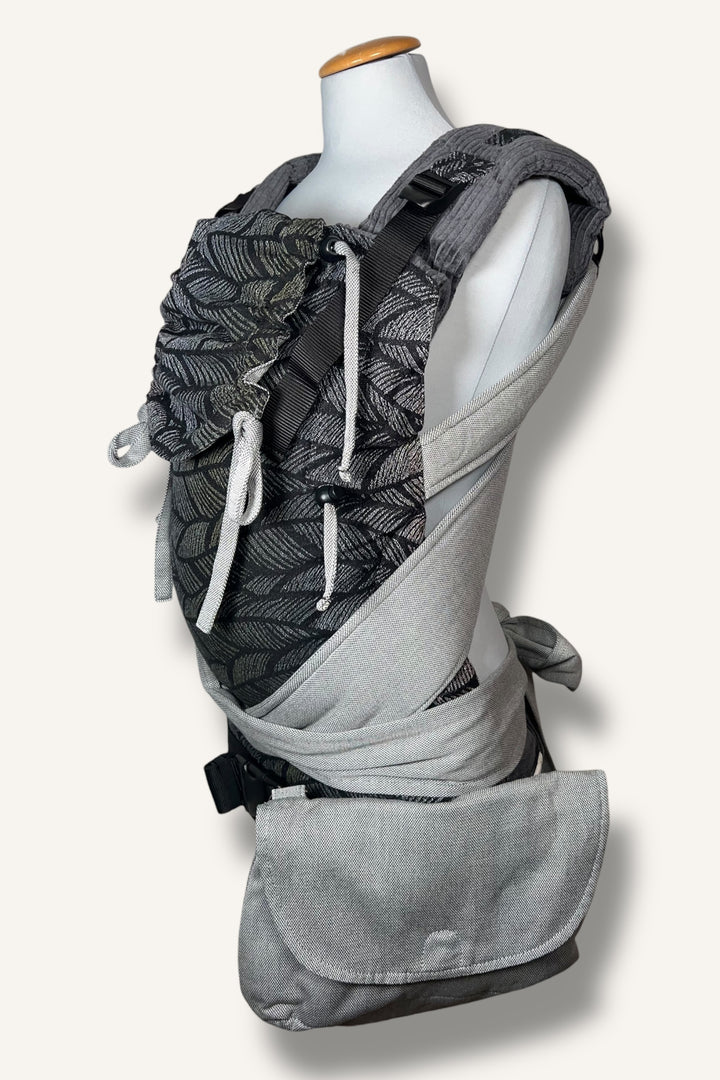 Federkind GRAY COLOUR Bundle - Trage, Tasche & Gurtschoner