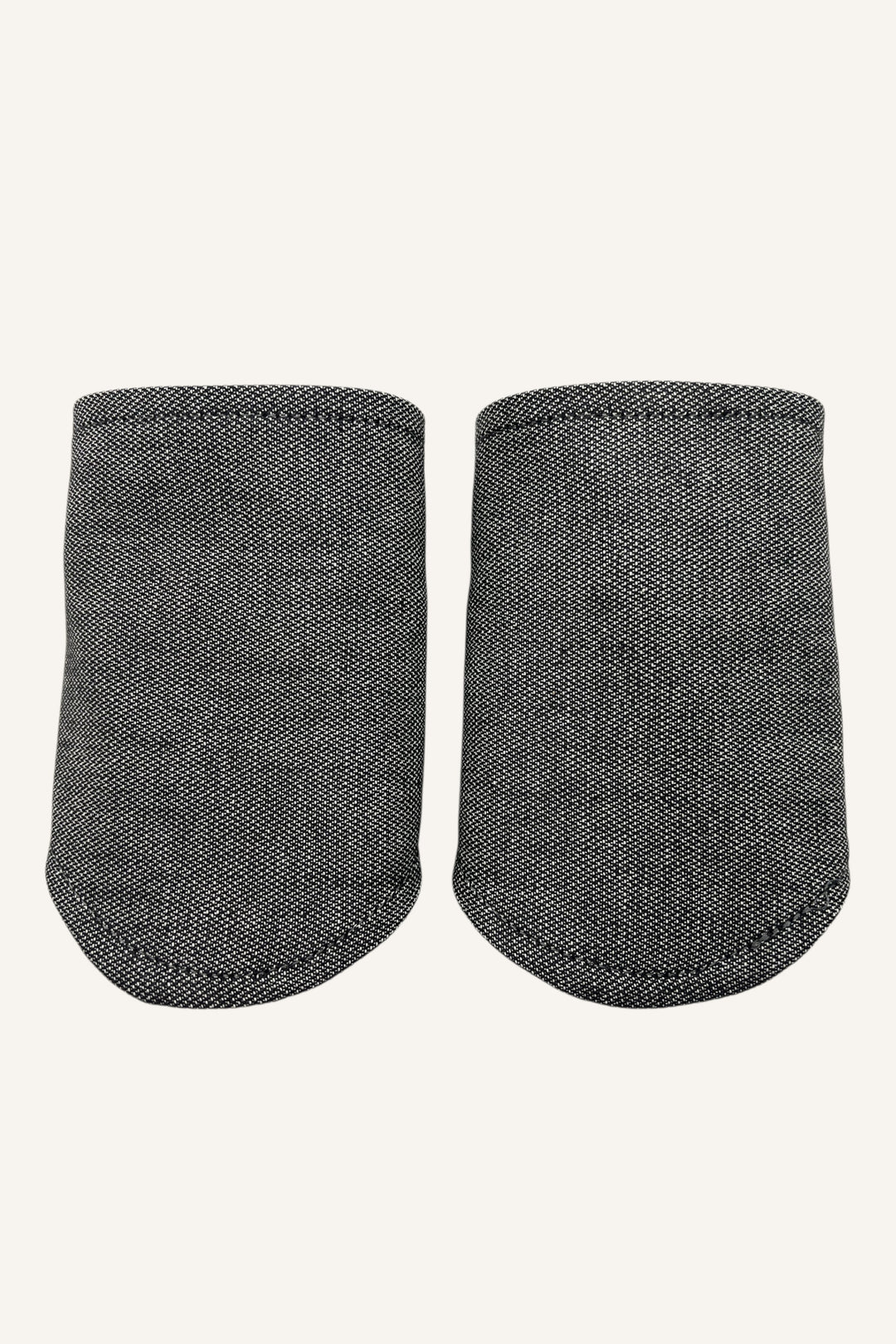 pure Grey ✨Kindgröße Bundle – Trage, Tasche & Gurtschoner im Set