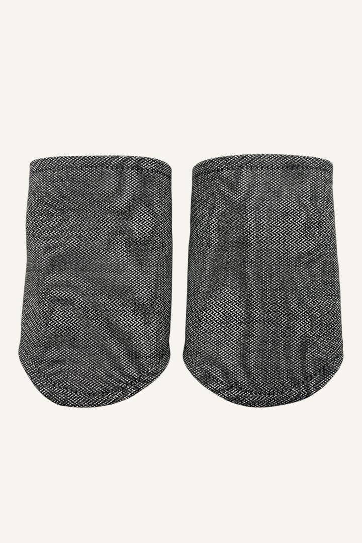 pure Grey ✨Kindgröße Bundle – Trage, Tasche & Gurtschoner im Set