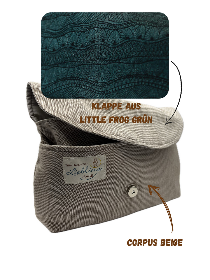 🚀VVK easy im Bundle Tannengrün ✨kindgröße✨mit Tasche und gurtschoner