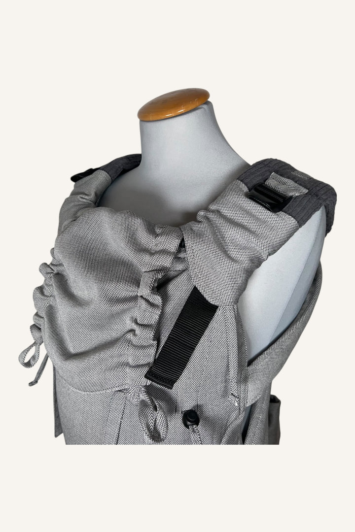 Silbermond ✨Kindgröße Bundle – Trage, Tasche & Gurtschoner im Set