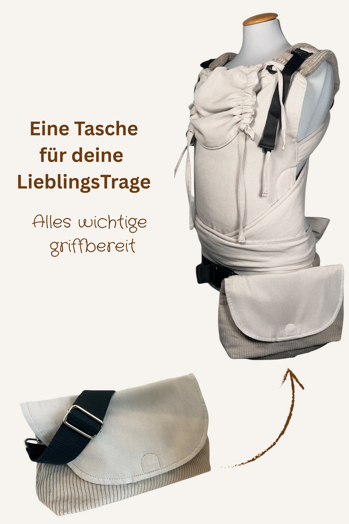 LieblingsTASCHE Kord Beige