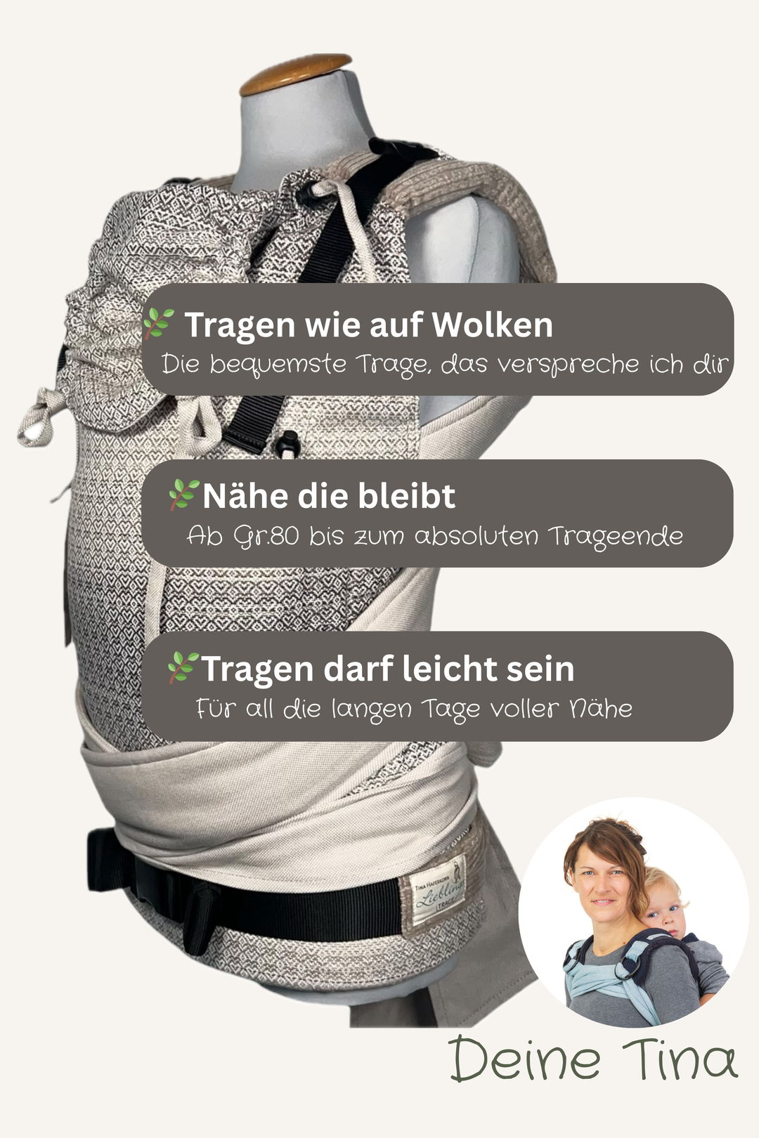 Lieblingstrage Easy kindgröße Herzwärme