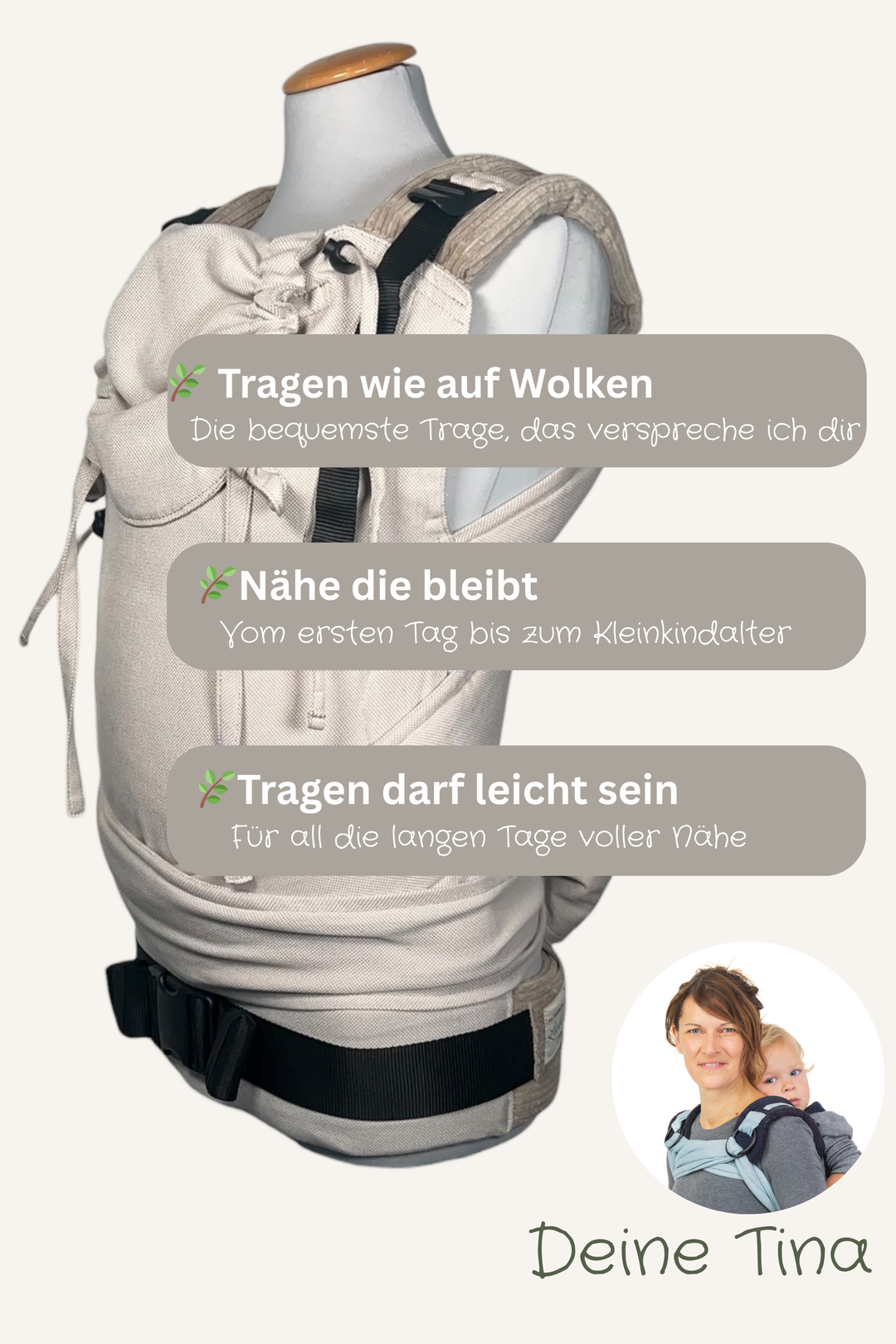 Lieblingstrage Easy pure beige