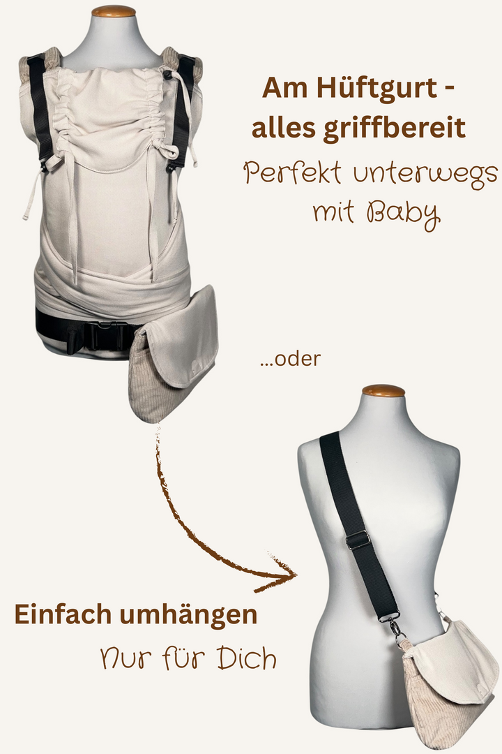 LieblingsTASCHE Kord Beige