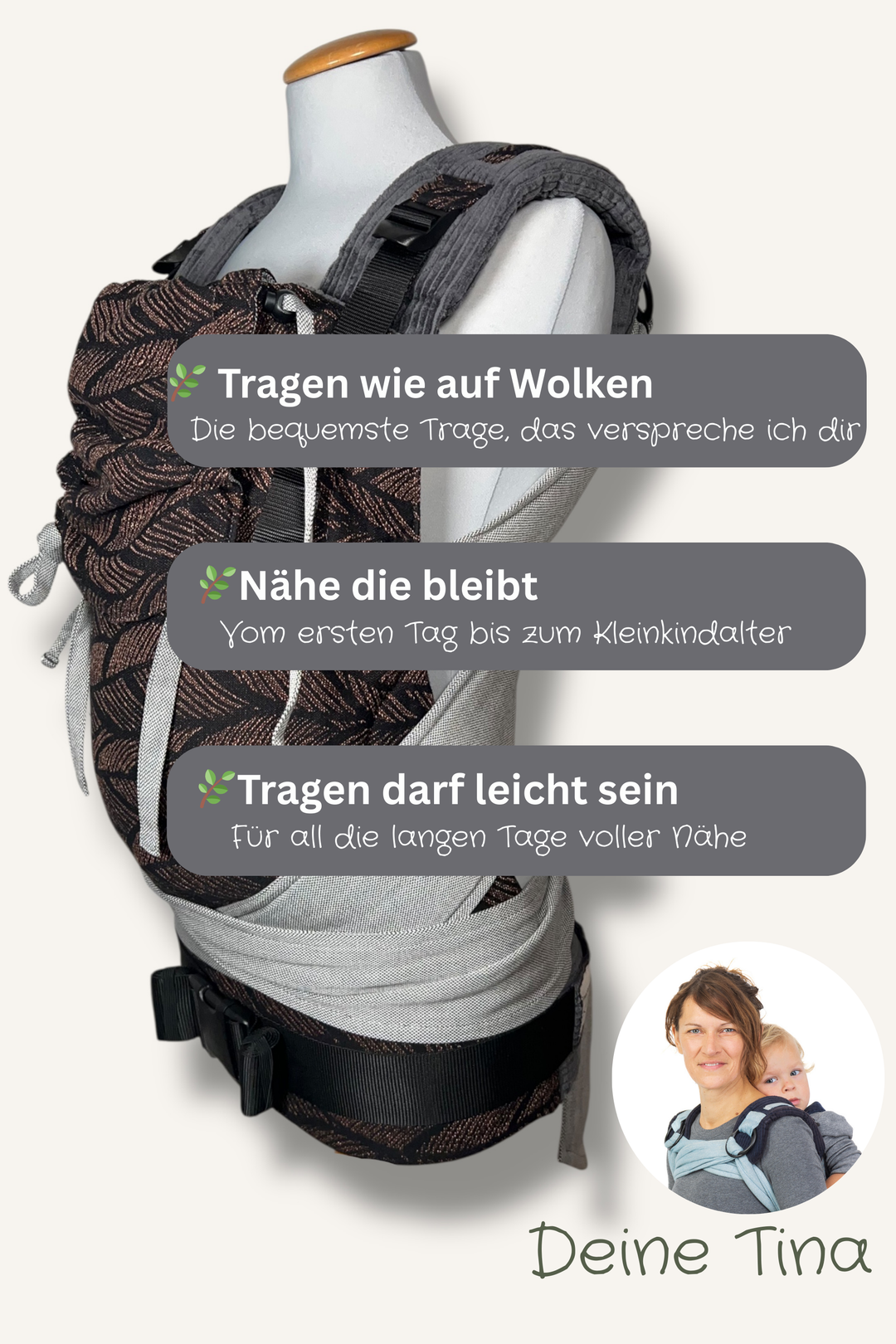 Lieblingstrage Federkind Zimt