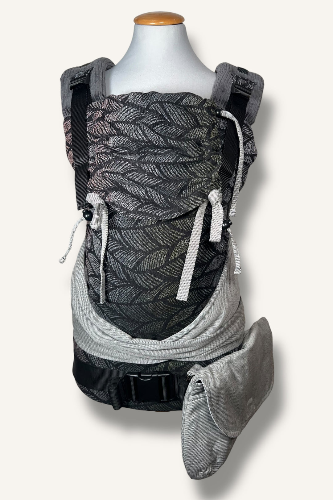 Federkind GRAY COLOUR Bundle - Trage, Tasche & Gurtschoner