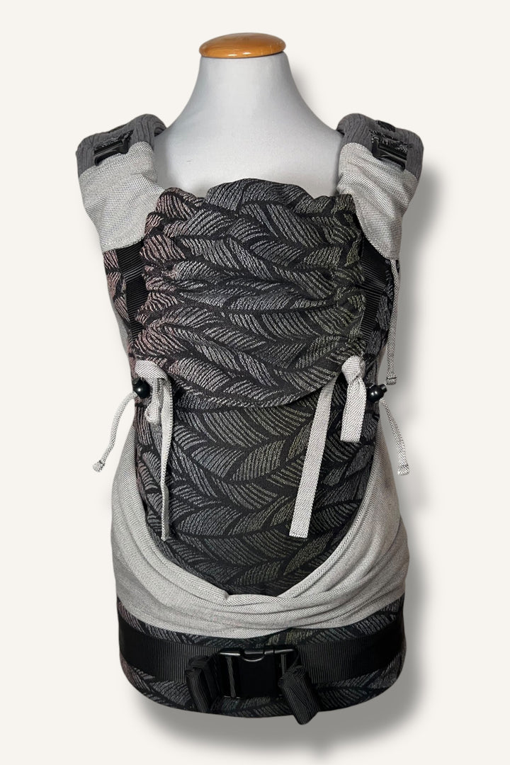 Federkind GRAY COLOUR Bundle - Trage, Tasche & Gurtschoner