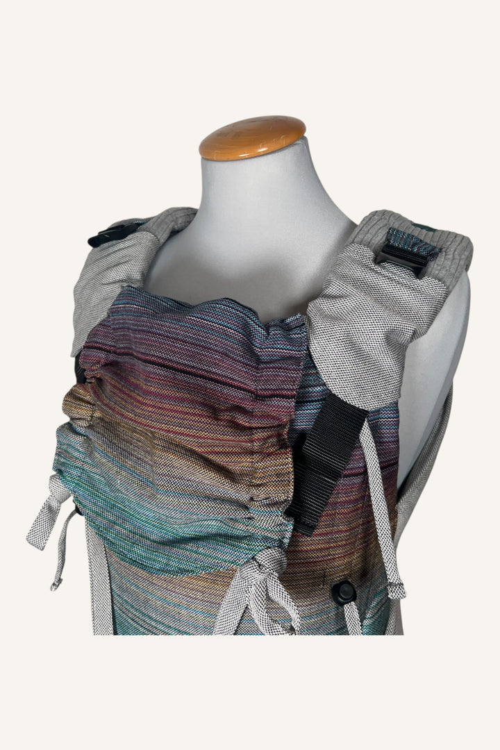 Regenbogenkind Bundle - Trage, Tasche & Gurtschoner im Set
