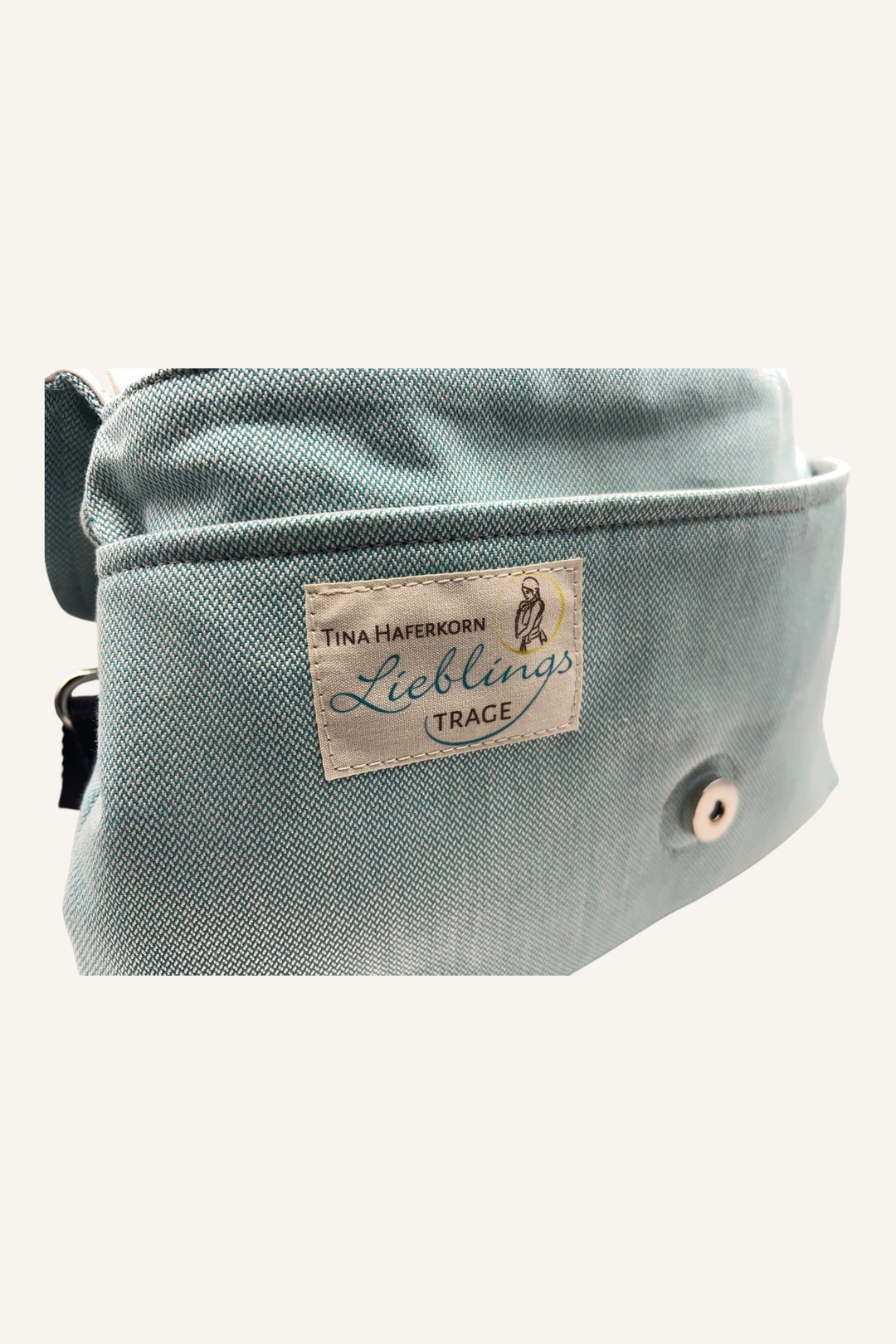 LieblingsTASCHE aus türkisem Tragetuch