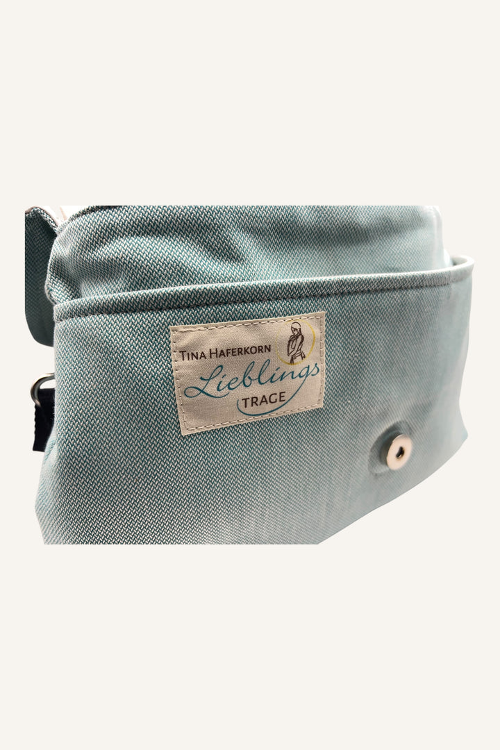 LieblingsTASCHE aus türkisem Tragetuch