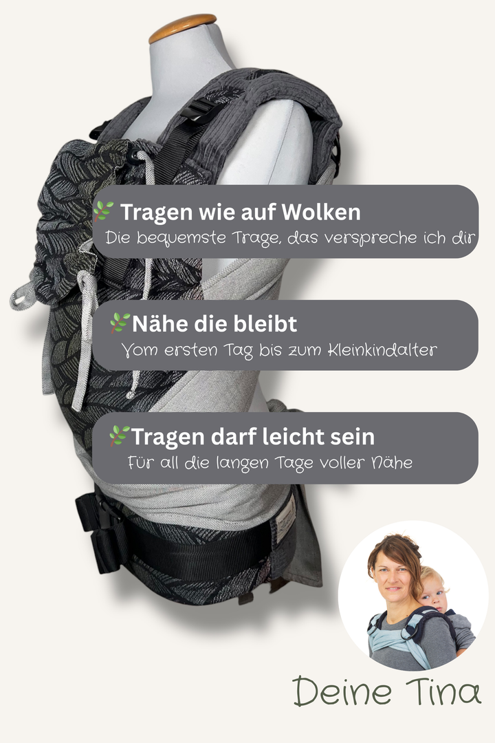 Lieblingstrage Federkind Grey Colour